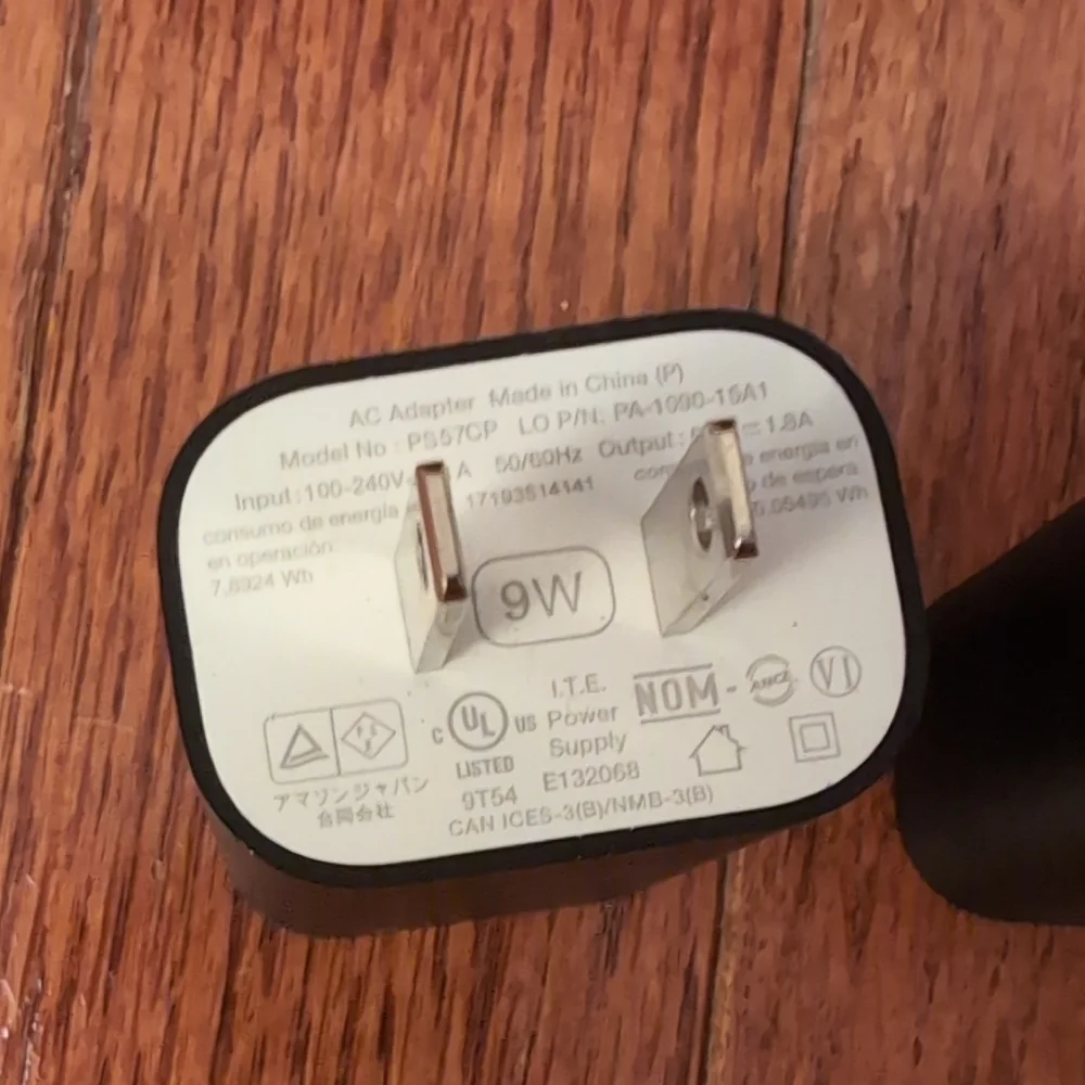 Amazon USB Power Adapters 9W and 5W